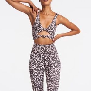 Beach Riot Sport Leopard Bra